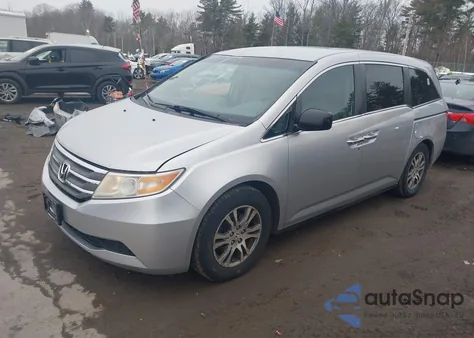 2012 Honda Odyssey Ex z USA, uszkodzony, nr VIN 5FNRL5H49CB021289